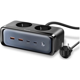 Resim Mcdodo CH-4610 70WGan 6 in 1 Güç Ünitesi Siyah 