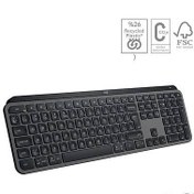 Resim Logitech MX Keys S 920-011621 Aydınlatmalı Kablosuz İngilizce Q Klavye 
