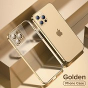 Resim Fogy iPhone 12 Pro Max Kılıf Kamera Lens Korumalı Ince Elektroplatin Kaplama Zarif Kapak 