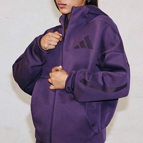 Resim adidas W Z.N.E. Fz Kadın Günlük Ceket JW5320 Lacivert 