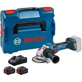 Resim Bosch GWS 18V-15 SC 06019H6100 2x8A Devir Ayarlı Akülü Taşlama 