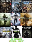 Resim Tigdes Call of Duty 9’lu Efsane Seri PC Oyunu | 64GB Flash Bellekli Kurulum | Ekonomik Paket | Windows 