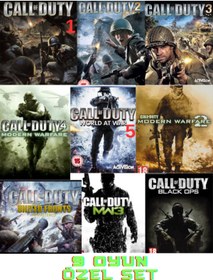 Resim Tigdes Call of Duty 9’lu Efsane Seri PC Oyunu | 64GB Flash Bellekli Kurulum | Ekonomik Paket | Windows 