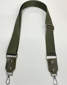 Resim Karantuhafiye Derili Palaska Askı / Polyester Palaska Askı / Palaska Sap / Polyester Çanta Sapı Haki Haki 