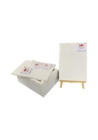 Resim Moranka 4'lü 25X35 Tuval Çift Astarlı Arkadan Zımbalı Tuval 