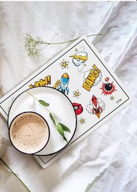 Resim The Mia Popart Amerikan Servis 2 Li Set Çok Renkli 