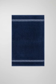 Resim Ancora Maris Bathmat - 50x75 cm Premium Ayak Havlusu - Lacivert 