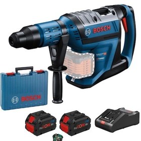 Resim Bosch Gbh 18v 45c Akülü Kırıcı Delici 2x12 Amper Biturbo 