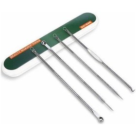 Resim Siyah Nokta Akne ve Sivilce Komedon Seti Gümüş 4'lü 