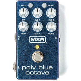 Resim MXR M306G1 Poly Blue Octave Oktav Pedalı 