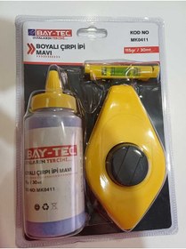 Resim Baytec Boyalı Çırpı İpi Mavi 30Mt 115Gr-Su Terazili 