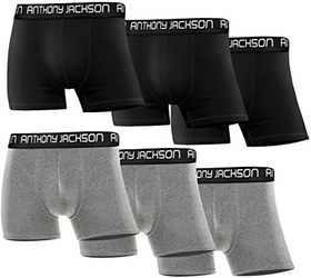 Resim 6'lı Kutu Premium Likralı Erkek Boxer 