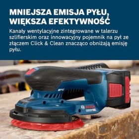 Resim Gex 18V-150-3 Akülü Eksantrik Zımpara Makinesi 