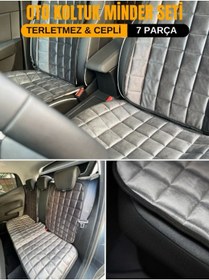Resim BBS AKSESUAR OTO KOLTUK MİNDER GRİ 