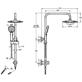 Resim Artema 3c Duş Kolonu A45786 