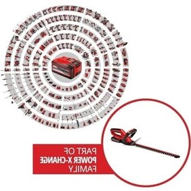 Resim Akülü Çit Budama Aleti, 2.0 Ah Güçlü Batarya İle 