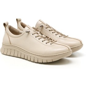 Resim Sneaker Günlük Kadın Mar-25y-192-251 John May Bej Cilt Bej 
