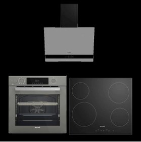 Resim Arçelik Yeni Elegant Buhar Destekli Ankastre Set 