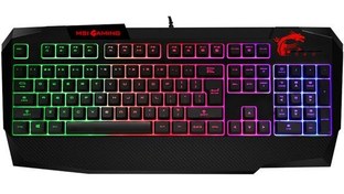 Resim Msi Interceptor Ds4200 Türkçe Gaming Klavye 