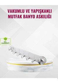 Resim Bfs Duvar Tipi Vakumlu Askılık Şeffaf Orta Tasarımlı Diğer 