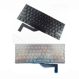 Resim Macbook Uyumlu Pro 15 Retina ME293LL Klavye - İngilizce Siyah - Küçük Enter 