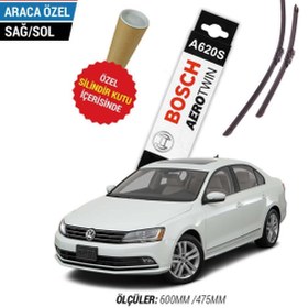 Resim Bosch Volkswagen Jetta Silecek Takımı (2011-2019) Bosch Aerotwin A620S 