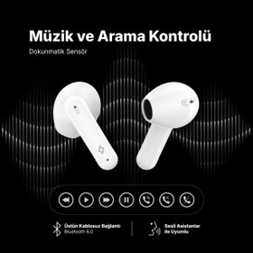 Resim Ttec Airbeat Step Gerçek Kablosuz Tws Bluetooth Kulaklık - 2KM177 