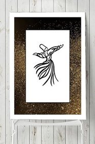 Resim Postermanya (pster3900) Mevlana Tasarım Dini Poster (90x130cm) 