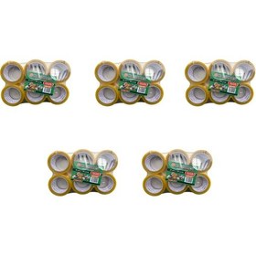 Resim Hasbros Bant Şeffaf Koli Bandı / 45 Mm X 100 Yrd - 91 Metre / 6'lı 5 Paket - 30 Rulo 30 