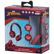 Resim Volkano Marvel Spider-man Aux 3d Kabartmalı Kablolu Kulaklık Mv-3053-sm 