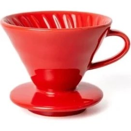 Resim Epinox Seramik Dripper Kahve Demleme Kırmızı Epx-Fsk-2 
