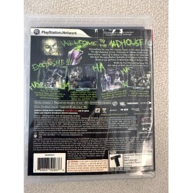 Resim Eidos Ps3 Batman Arkham Asylum Orjinal Oyun Full Içerik 10/10 Disk Kondüsyonu 