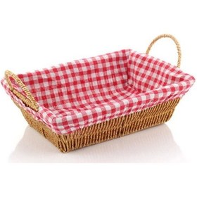 Resim Mien-9t12 Rattan Dikdörtgen Ekmeklik Kahverengi 