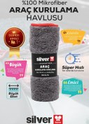 Resim Silver Home Süper Emici Araç Kurulama Bezi 50x70 Cm - Mutfak Havlusu & Kurulama Bezi 