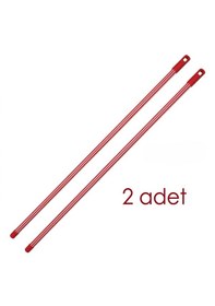Resim 2 Adet 120 Cm Metal Fırça Sapı Dayanıklı Vidalı Temizlik Sapı 