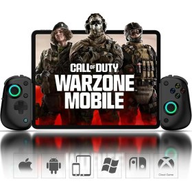 Resim Ozmik Bsp D8PRO Oyun Gamepad Için Kablosuz Bluetooth Ps3/ps4/ps5/tablet/telefon 13,9 Inç'e Destek 