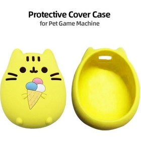Resim Geeroyoo "çizgi Film Elektronik Evcil Hayvan Oyun Makinesi İçin Sarı Silikon Koruyucu Kılıf" 