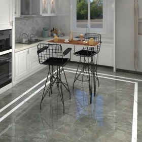 Resim Kenz Life Knsz Masa Sandalye Takımı HEM105ZENGIN Cvzsyh 100*040 2 Sandalye Syhsyh Kolçaklı 