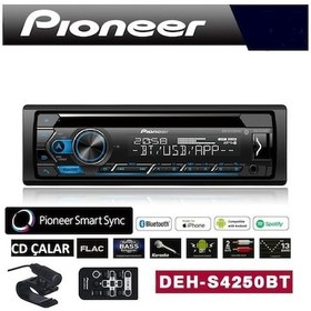 Resim Pıoneer Deh-4250Bt Bluetooth Usb Oto Teyp 