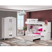 Resim Ranza, Su Ranza Karyola Masa 3 Kapılı Dolap 90 X 190 CM 