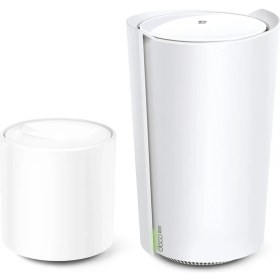 Resim TP-Link Deco X73-DSL(2-pack), AX5400 Mbps, Dual-Band, Gigabit Ethernet Portları, 150 Cihaza Kadar Bağlantı, 490 m² 'ye Kadar Kapsama, Fiber Destekli Wi-Fi 6 VDSL Mesh Modemi 