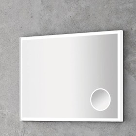 Resim Legendsa Aynalı 90 cm Banyo Dolabı Üst Modül Beyaz 