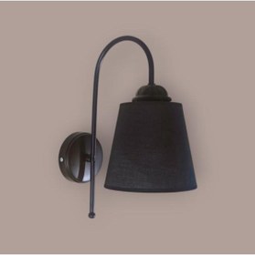 Resim DEDE BASTON KOL SİYAH STATİK BOYALI APLİK SİYAH ŞAPKALI AŞAĞI BAKAN 