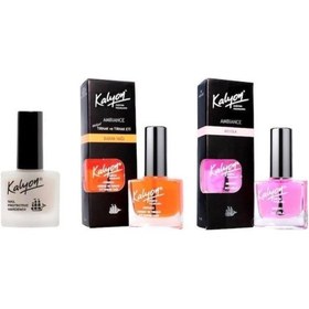 Resim Kalyon Tırnak Sertleştirici + Kalyon Tırnak Bakım Yağı + Kalyon Acı Cila 3'lü Set 