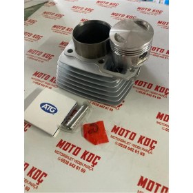Resim CG150 15 Perno 62 mm Silindir Piston Sekman Conta Takımı 