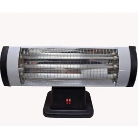 Resim ERKOL Erkor Portatif 3'lü 1500 W Quartz Elektrikli Mini Isıtıcı Üç Çubuklu Devrilme Emniyetli 