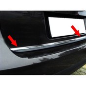 Resim Ford Focus Sedan Krom Bagaj Alt Çıta 2005-2011 Paslanmaz Çelik 