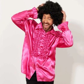 Resim Siyah Renk Kıvırcık Afro Bonus Peruk 