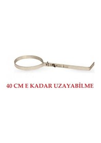 Resim Soba Borusu Kelepçesi Soba Borusu Sabitleme Uyuyan Soba Destek 