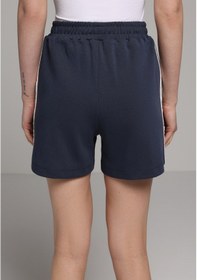 Resim Colin's Colins Regular Fit Orta Bel Düz Kadın Lacivert Şort Cl1079056 Q1.v1 Nav 